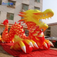 Meilleures ventes : Arche gonflable en PVC imperméable en forme de dragon chinois pour les festivals, le Nouvel An et les événements