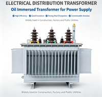 S9 10kV 1000kVA Triphasé 400V Sortie Service après-vente complet Refroidissement ONAN à deux enroulements Certifié ISO Immergé dans l'huile