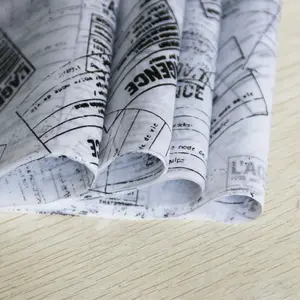 사용자 정의 로고 인쇄 에코 친화적 인 티슈 포장지 제품 포장 의류 포장 티슈 페이퍼 롤