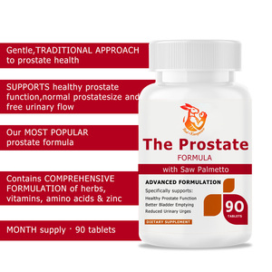 Compléments alimentaires à base de plantes de haute qualité : Comprimés pour la prostate avec vitamines et acides aminés pour soutenir une fonction prostatique saine - Product Image 3