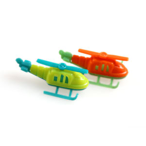 Mini <span class=keywords><strong>hélicoptère</strong></span> en plastique, modèle très bon marché pour jeux, capsules, vente en gros, - Product Image 2