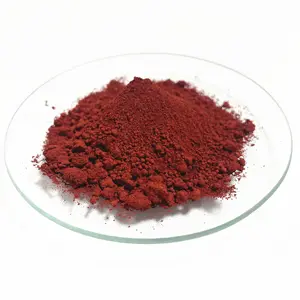A cor pigmenta o pó vermelho da pintura 130 do óxido do ferro para o pavimento colorido do asfalto