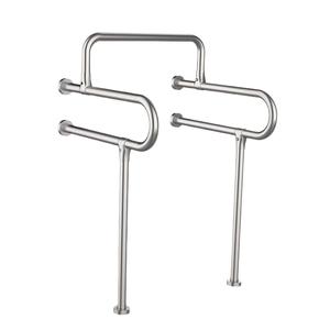 ราวจับในห้องน้ำ สแตนเลส รับน้ำหนักได้ 300 กก. สำหรับผู้สูงอายุและผู้พิการ - Product Image 1