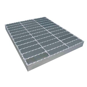 Fabrika toptan fiyat çelik ızgara zemin dayanıklı galvanizli çelik drenaj oluk kapak için kaldırım ağır çelik ızgara - Product Image 4