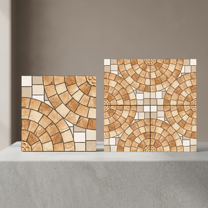Dalles de stationnement en porcelaine gaufrées de designer 40x40 cm, revêtement de sol extérieur numérique haute résistance pour allées - Product Image 3