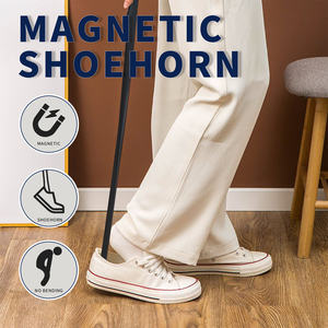 Chausse-pied magnétique en plastique de 28,5 pouces de long, design élégant et universel, luxueux, écologique, confortable et portable - Product Image 2