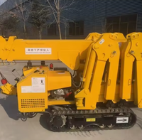 Équipement de levage haut de gamme KB5, grue araignée compacte pour la construction de tunnels et les tâches de levage de structures en acier intérieures