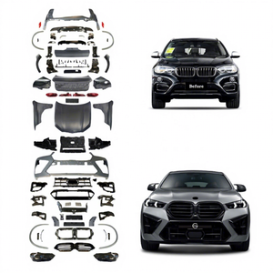 Kit corpo da F16 a <span class=keywords><strong>G06</strong></span> per 2015 + <span class=keywords><strong>BMW</strong></span> <span class=keywords><strong>X6</strong></span> F16 a 2025 <span class=keywords><strong>G06</strong></span> LCI F96 X6M paraurti anteriore paraurti paraurti posteriore cofano motore <span class=keywords><strong>X6</strong></span> fari - Product Image 1