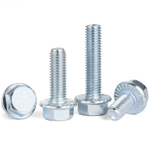 Chất lượng cao M6 M8  hình lục giác đầu mặt bích bu lông lớp 10.9 bu lông thích hợp cho kết nối cấu trúc của máy móc hạng nặng - Product Image 4