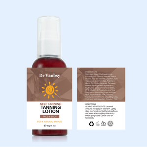 Loción Autobronceadora Orgánica para <span class=keywords><strong>Rostro</strong></span> y Cuerpo Dr. Vanbsy - Fórmula Mineral Vegana con Infusión de Hierbas para Todo Tipo de Piel - Suministro ODM OEM - Product Image 6