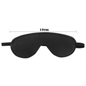 Lobo negro divertido leopardo estampado cuero felpa 7 piezas conjunto mujer boca forzada bola enchufe marido esposa entrenamiento esposas sexo adulto - Product Image 5