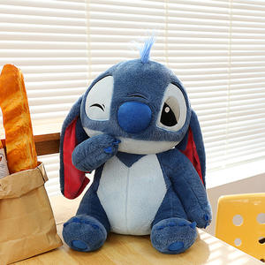 Boneka Stitch Seri Cherry Blossom, Boneka Stitch Malaikat Pink untuk Hadiah Hari Valentine atau Ulang Tahun untuk Anak Perempuan - Product Image 4
