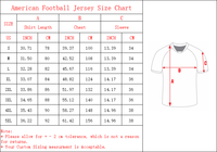 Maillot de football américain vintage style rétro, t-shirt oversize tendance streetwear, pour hommes et femmes, style hip-hop