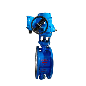 Dn200 PN10 điện cơ giới bướm van mặt bích Loại kim loại con dấu nhiệt độ cao công nghiệp kiểm soát dòng chảy van cho điện - Product Image 5