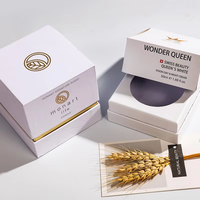 Boîtes rigides écologiques personnalisées pour l'emballage de parfums et de rouges à lèvres, design imprimé sur papier kraft