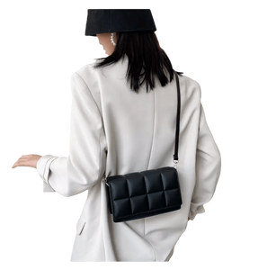 Bolso de compras exquisito a la moda, bolsos de hombro informales Retro para mujer, bolso de mano de cuero PU de Color sólido para mujer, venta al por mayor - Product Image 1