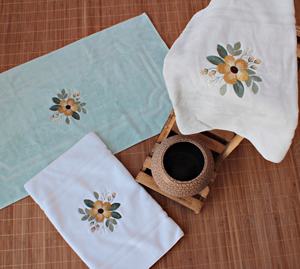 High Quality Super Absorbent Custom Embroidery <b>Turkish</b> Cotton <b>Bath</b> <b>Towels</b> Hand <b>Towels</b> Kitchen <b>Towels</b> - Product Image 3