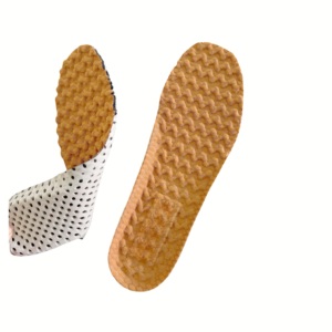 Semelles Cloud Soles Pergola en aluminium Eac Ce jaunes avec semelle intérieure en liège PU, pantoufles orthopédiques à retour d'énergie, semelles robustes avec coque perforée - Product Image 3