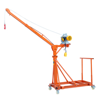 Mini grue de levage 0,2-1t, prix de gros, équipement de levage pour matériaux de construction, mini grue de levage Monkey Lift