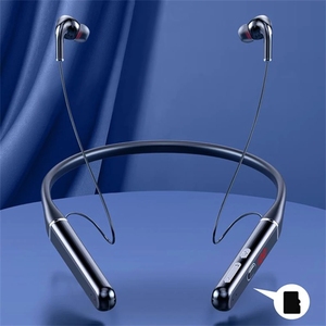 Auriculares magnéticos inalámbricos, compatibles con Bluetooth, banda para el cuello, estéreo, deportivos, impermeables, con cancelación <span class=keywords><strong>de</strong></span> ruido - Product Image 1