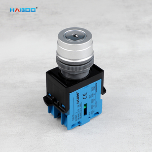 HABOO elettrico Keylock 22mm 3 posizioni modo chiave selettore chiave interruttore on off pulsante IP65 pulsante - Product Image 2