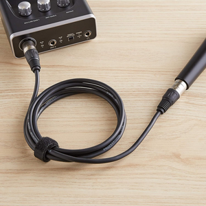 Fil de câble XLR gainé de PVC noir <span class=keywords><strong>Balance</strong></span> flexible d'impédance de 110 Ohms pour l'éclairage de scène Microphone DJ Lumières DJ Feuille Tresse DMX - Product Image 5