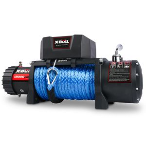 Cabrestante eléctrico DB 12000 Lbs con Motor de 12V CC, cuerda de alambre de acero para remolque, remolque para camiones, Jeeps, SUV, Autos - Product Image 6