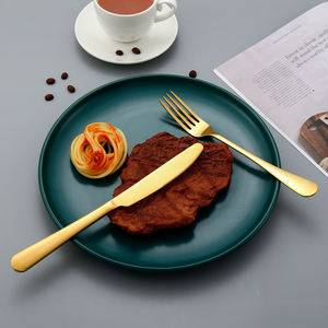 豪华婚礼家居餐厅金银现代设计镜面抛光刀叉勺餐具皇家道林顿Bestek - Product Image 3