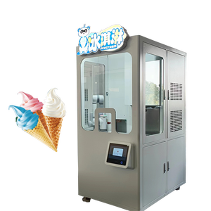 Vente sans pilote Self Service Distributeur Automatique de Crème Glacée 15s Fabrication Rapide de Crème Glacée Robot Machine à Crème Glacée Automatique - Product Image 1