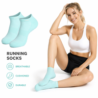 Chaussettes de sport décontractées pour hommes, respirantes, en tissu éponge absorbant la transpiration, avec fonction antibactérienne, épaisses, pour la saison d'automne