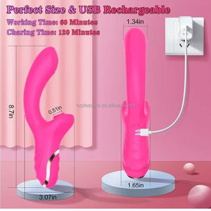 Vibromasseur Sex Toy femmes g spot clitoris 2 en 1 femmes <span class=keywords><strong>sucer</strong></span> gode vibrateur - Product Image 6