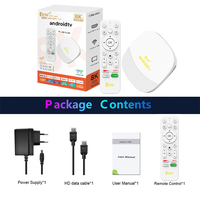 TV98 ATV MAX IPTV STB Décodeur WIFI double bande 8K Android 12 Lecteur de streaming Google NF OTT intégré