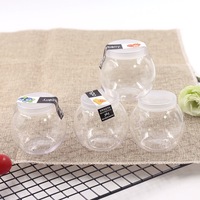 Vente en gros Paquet de crème glacée de 160ml 210ml pot de beauté en plastique PP transparent hermétique avec couvercle