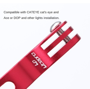 <span class=keywords><strong>Fourche</strong></span> avant de bicyclette OEM/ODM cadre léger en alliage d'aluminium petit tissu <span class=keywords><strong>voiture</strong></span> pliante cadre de caméra de sport lampe de poche cadre de lumière avant - Product Image 6