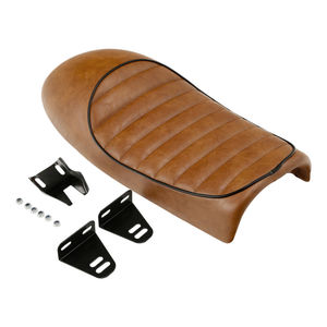 Siège de moto vintage Cafe Racer TCMT avec bosse, compatible avec Honda <span class=keywords><strong>CB</strong></span> Suzuki GS Yamaha XF190101-<span class=keywords><strong>01</strong></span> - Product Image 2
