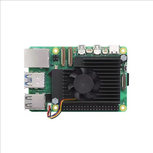 Raspberry beri <span class=keywords><strong>Pi</strong></span> 5 khusus wastafel panas <span class=keywords><strong>Pi</strong></span> 5 aluminium Aloi wastafel panas dengan kipas pendingin dan perekat termal - Product Image 3