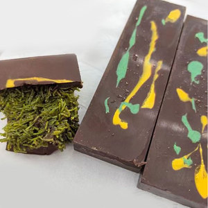 Chocolats solides bon marché en gros de Dubaï avec garniture, chocolats en vrac style Dubaï - Product Image 3