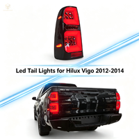 Kit de conversion de carrosserie pour pick-up 4x4, systèmes d'éclairage, feux de voiture, feux arrière LED, feux de freinage LED pour Hilux Vigo 2012-2014
