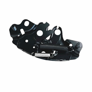Cerradura de Capó para Nissan 65601DF30A, Metal Negro con Resorte para Seguridad del Capó del Automóvil - Product Image 1