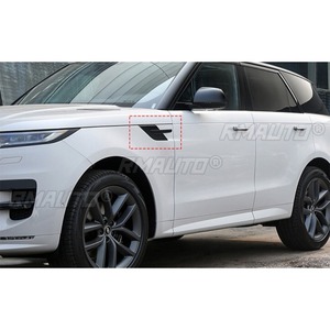 Para Range Rover Sport 2023-2024: Accesorios para coche, embellecedor de salida de aire lateral, rejilla de ventilación, alerón lateral, kit de carrocería para flujo de aire del guardabarros. - Product Image 3