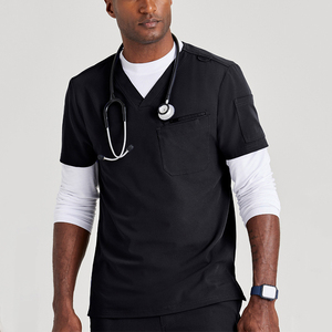 Uniforme d'infirmière, uniforme de médecin d'hôpital, ensembles d'uniformes médicaux, haut de blouse à col en V, pantalon de travail pour infirmières, pantalon de travail pour médecins et infirmières - Product Image 6