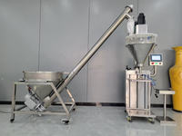 Machine de remplissage manuelle pour poudre de protéines de lait de chili, adaptée aux liquides visqueux, aux gels et aux shampoings, pour l'emballage en verre de flacons de boissons.