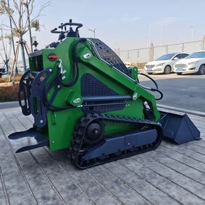 Günstiger Preis Mini Loader Kompakt lader mit Schneepflug Grappler Eimer Anbaugeräte - Product Image 5
