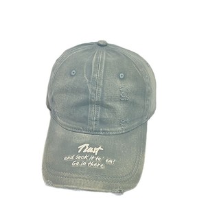 Gorra de Béisbol Retro Americana para Mujer, de Algodón, Desgastada, con Bordado, Visera Curva, en Rosa, Negro, Azul, Caqui, Verde Marino - Product Image 5