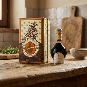100ml Traditional DOP Aged Balsamic Vinegar of Modena Liquid Form 12 Bottles Per Box - Product Image 2
