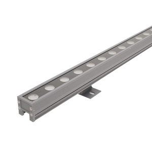 ไฟวอลวอชเชอร์ LED อลูมิเนียม ชิป 5050 IP65 สำหรับภายนอกอาคาร แสงสีขาวกลางวัน 5000K 85-265V AC ช่องเสียบด้านข้าง ควบคุมด้วย DMX CRI90 ปรับหรี่แสงได้ รับประกัน 2 ปี - Product Image 1