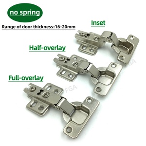 Bisagra de Acero de 35mm Moderna de Cierre Suave Sin Resorte, Sin Amortiguador, para Muebles, para Montaje en Puerta de Sala de Estar - Product Image 2