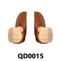 QD0014-0018 Gran Orangután, Serie de Juegos de Arcade de Prestigio, Bloques de Construcción de Plástico Educativos para Armar, Modelo DIY, Juguete para Niños