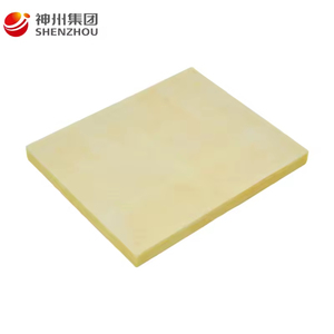 Panneau acoustique en <span class=keywords><strong>laine</strong></span> <span class=keywords><strong>de</strong></span> <span class=keywords><strong>verre</strong></span> jaune résistant à l'humidité pour conduit <span class=keywords><strong>de</strong></span> climatisation central - Product Image 6