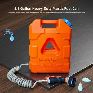 Accessoire pour <span class=keywords><strong>caravane</strong></span> RV, réservoir de carburant en plastique robuste Woogok de 5,5 gallons, résistant aux fuites, pour conduite autonome hors route, situations d'urgence - Product Image 1